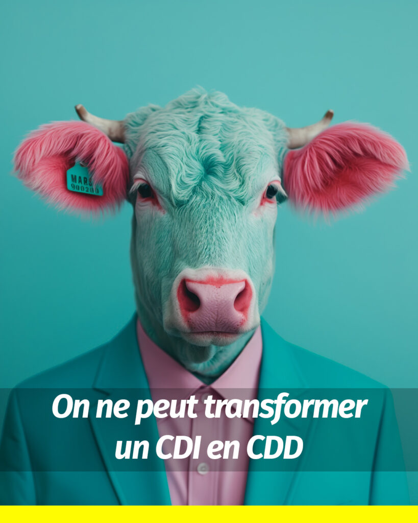 Peut-on transformer un CDD en CDI ?
